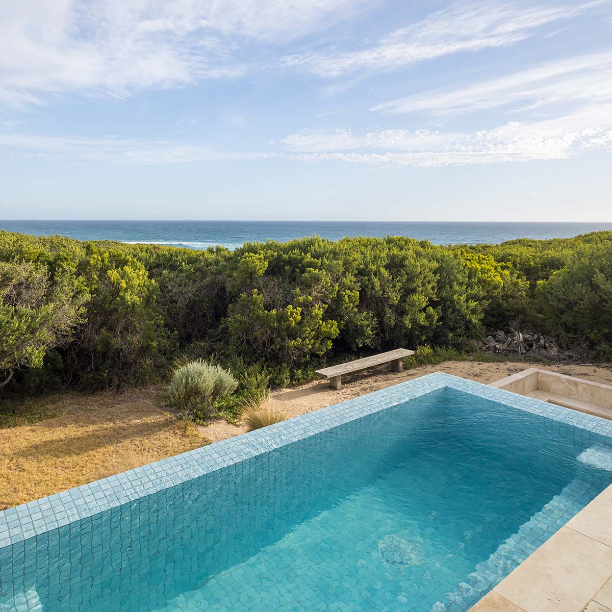 concrete pool